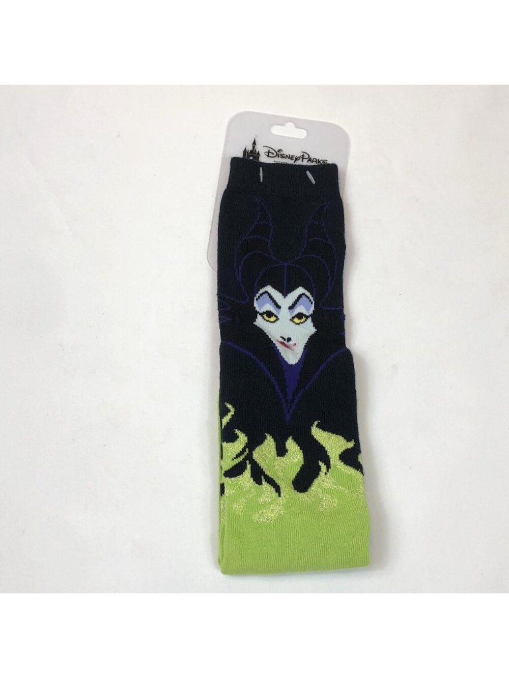 MALEFICENT Sleeping Beauty Socks Disney Theme Parks Authentic  - Ladies NEW